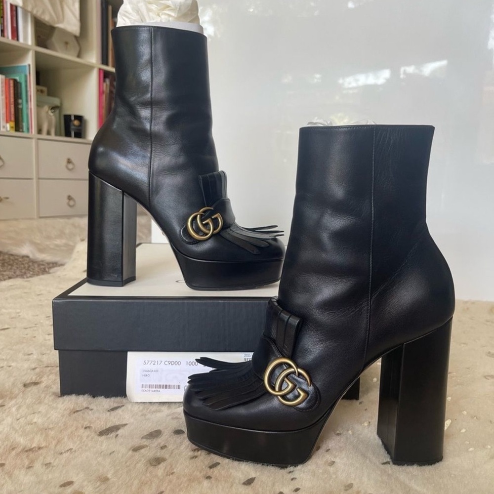 Luxury Gucci Marmont Boots